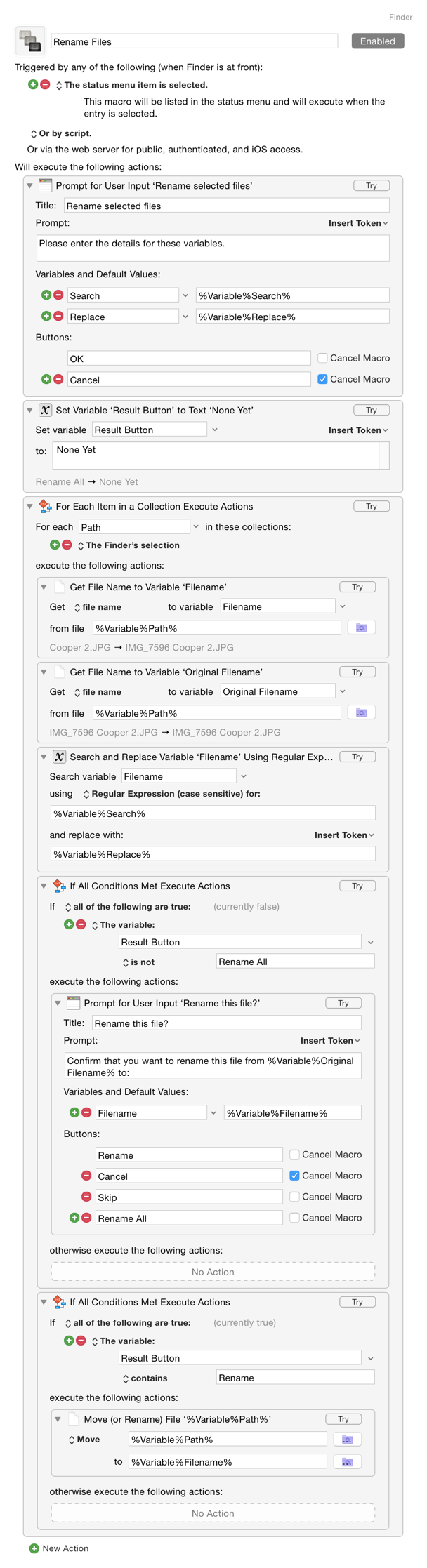 batch rename files on mac via a spreadsheet