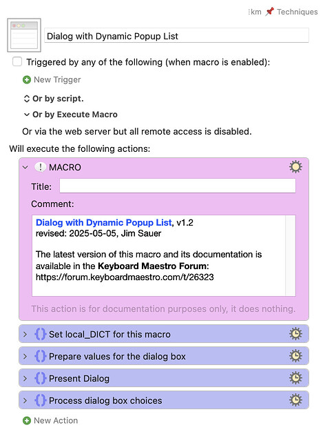Keyboard Maestro Export