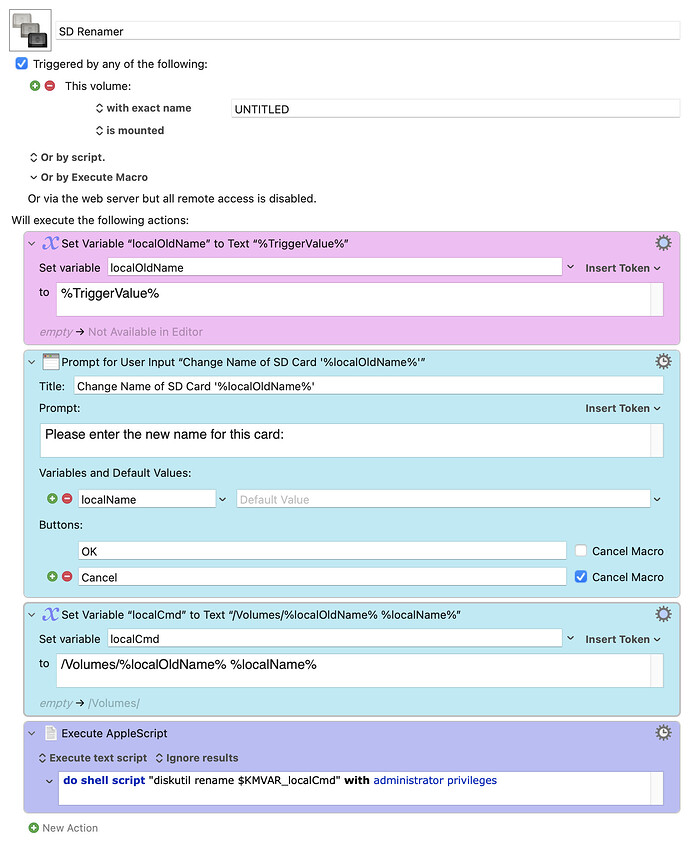 Keyboard Maestro Export