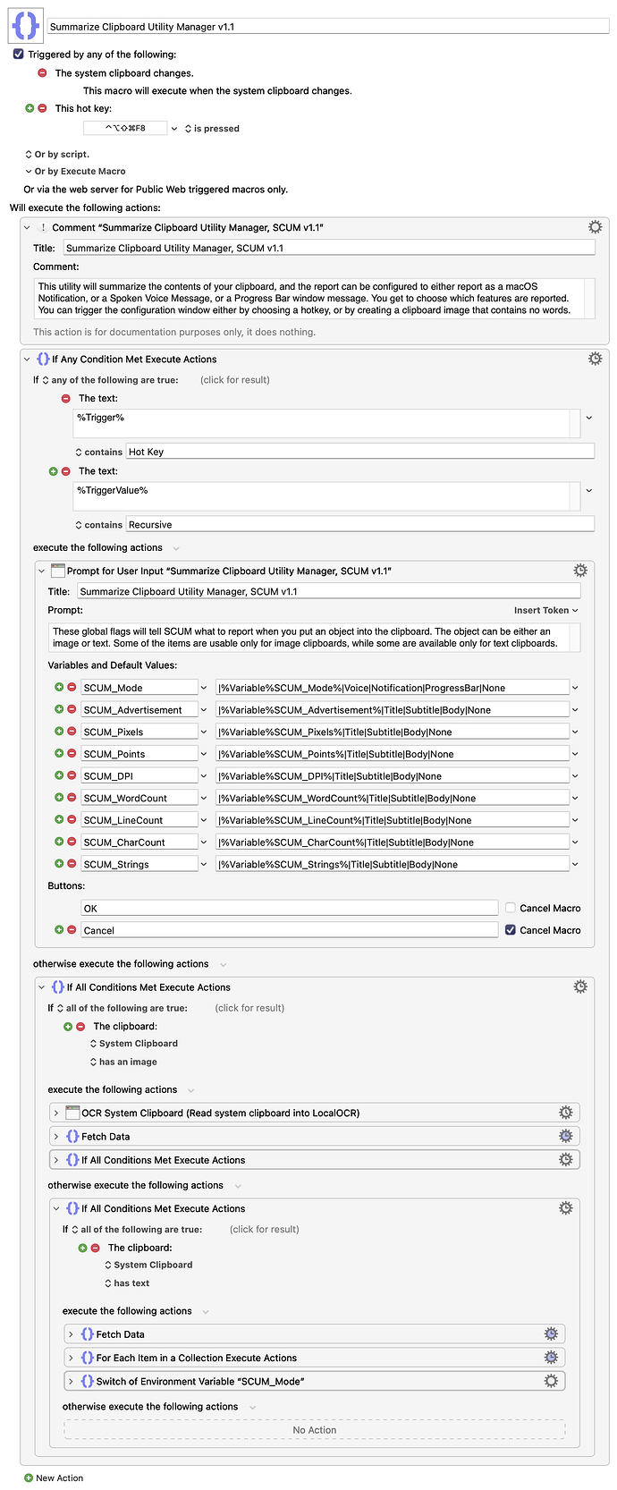 Keyboard Maestro Export