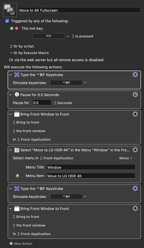 Keyboard Maestro Export