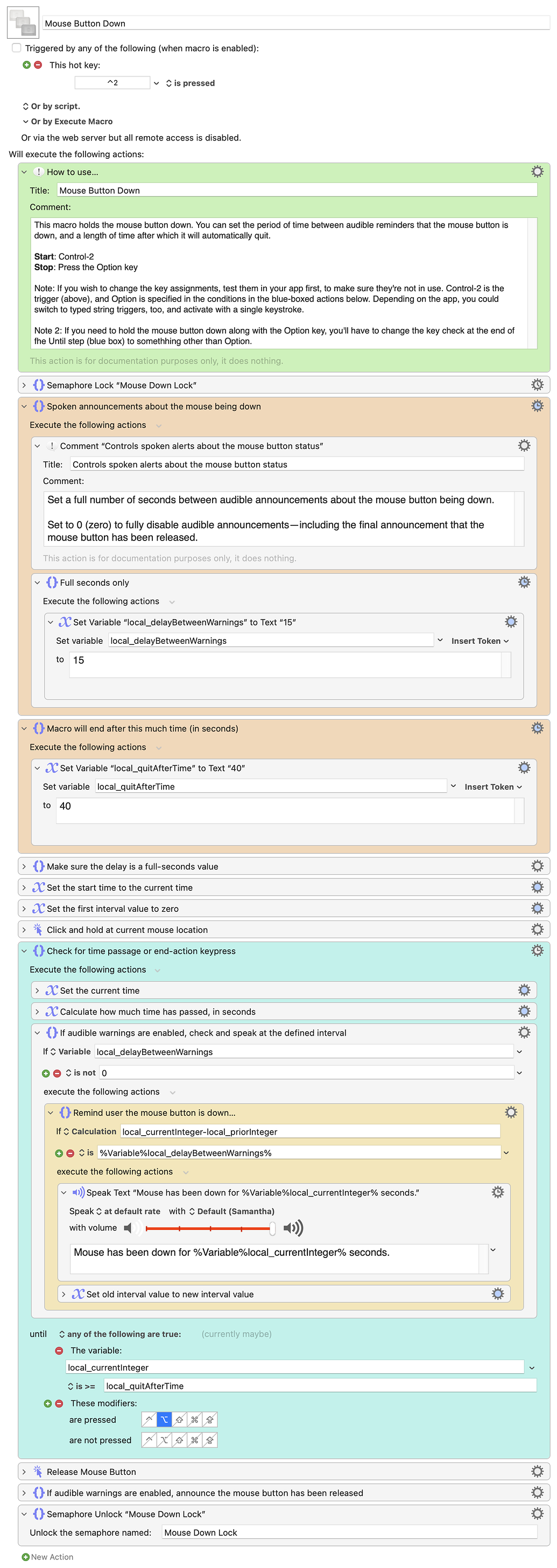MACRO: Automate mouse clicks and holds - Macro Library - Keyboard ...