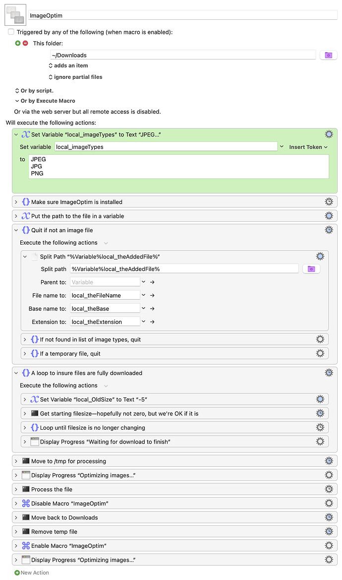 Keyboard Maestro Export