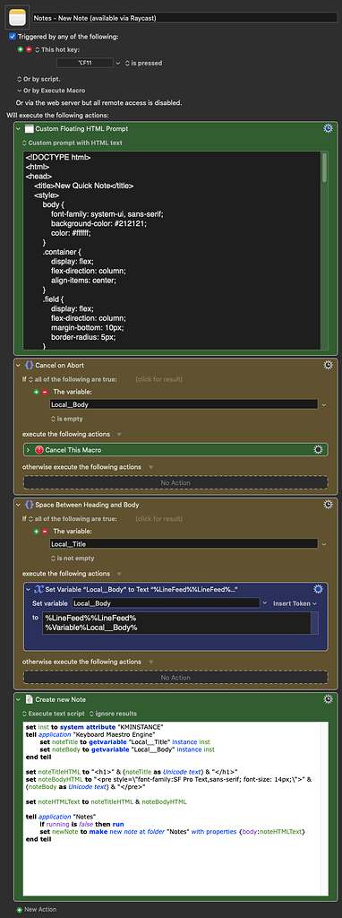 [SOLVED] AppleScript error when running macro - Questions & Suggestions ...