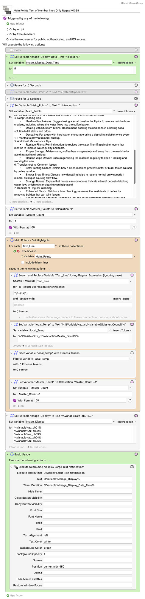 Keyboard Maestro Export