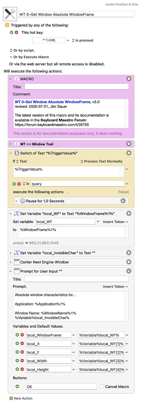 Keyboard Maestro Export