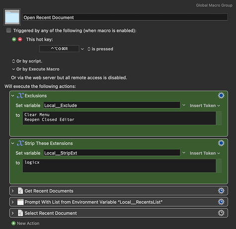 Keyboard Maestro Export