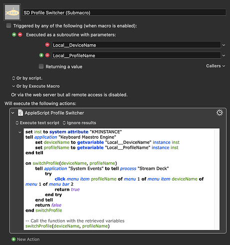 Keyboard Maestro Export