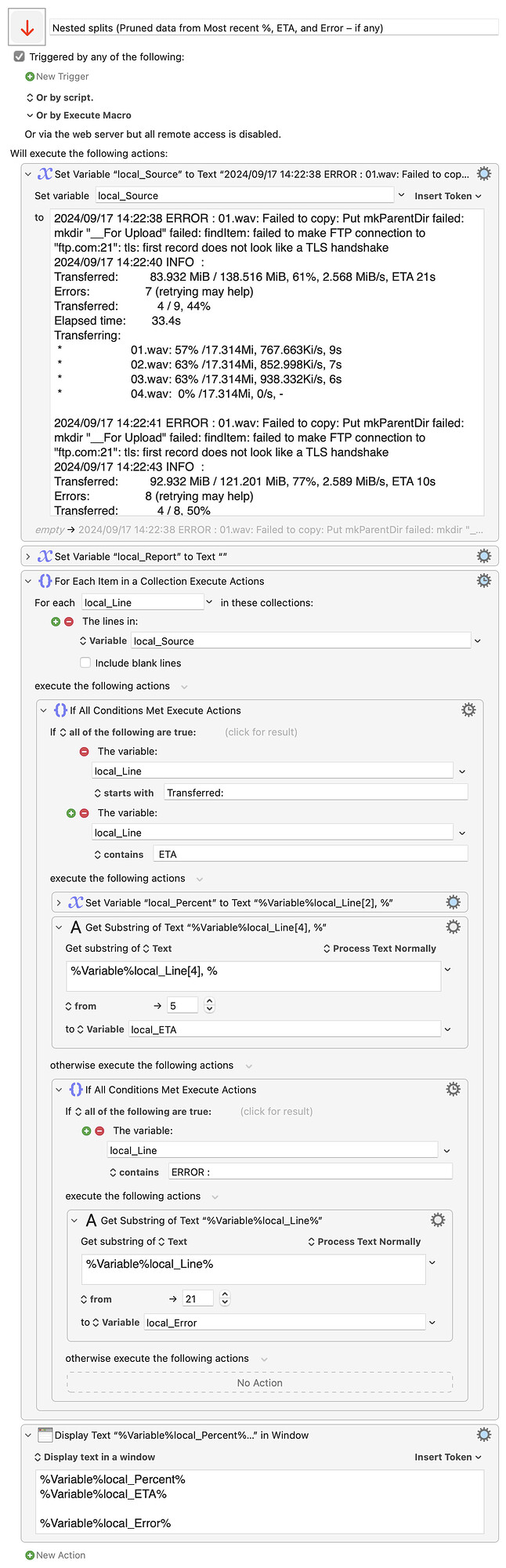 Keyboard Maestro Export