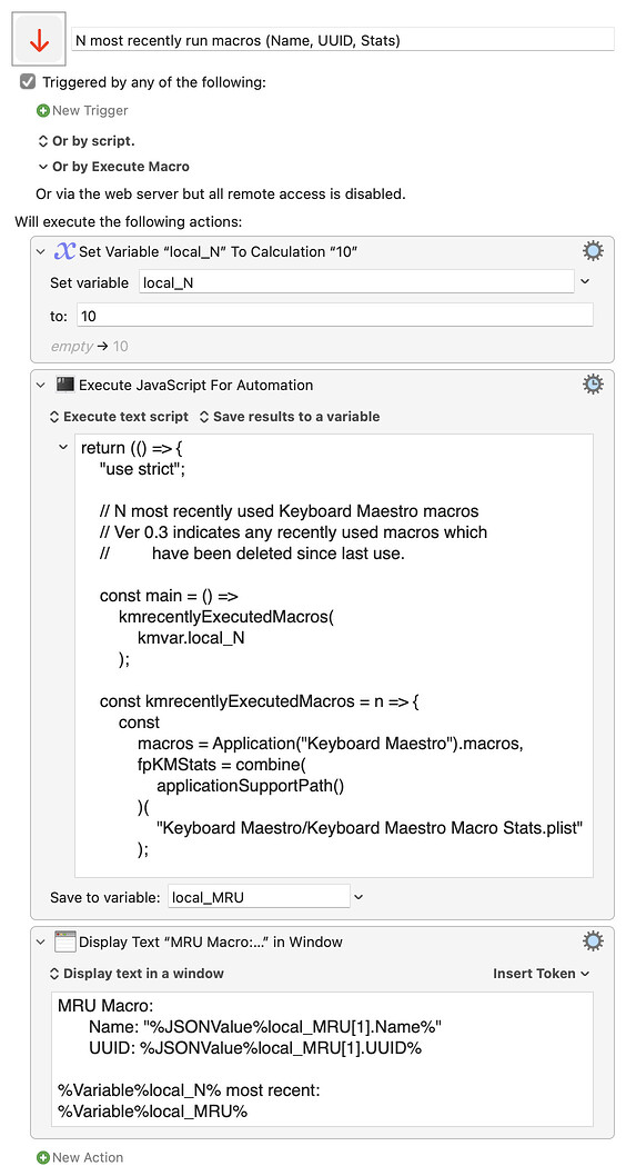 Keyboard Maestro Export