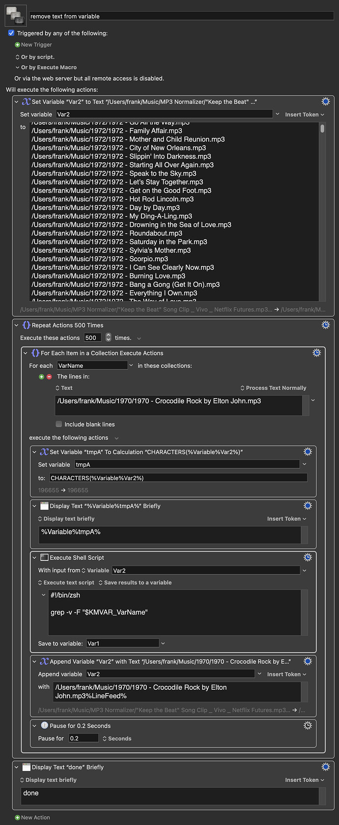 Keyboard Maestro Export