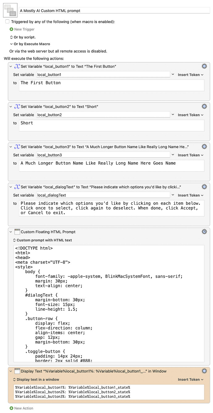 Keyboard Maestro Export