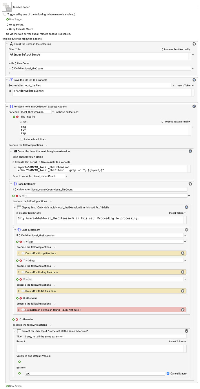 Keyboard Maestro Export