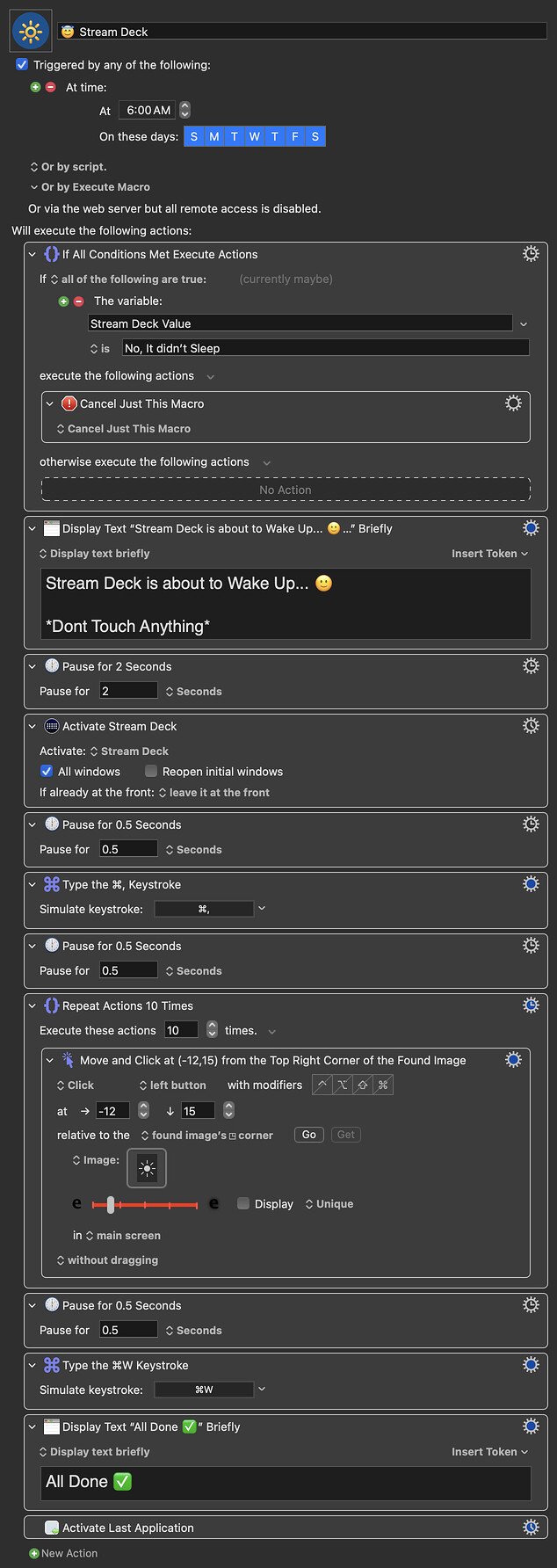 Keyboard Maestro Export