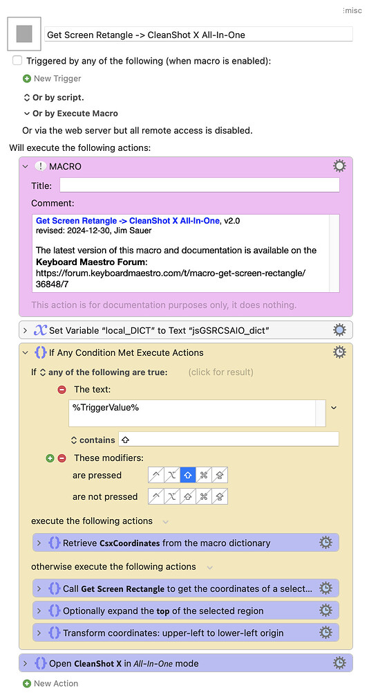 Keyboard Maestro Export
