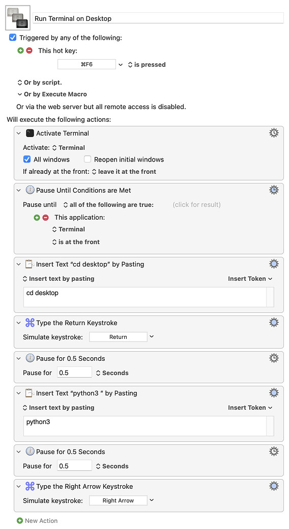 Keyboard Maestro Export