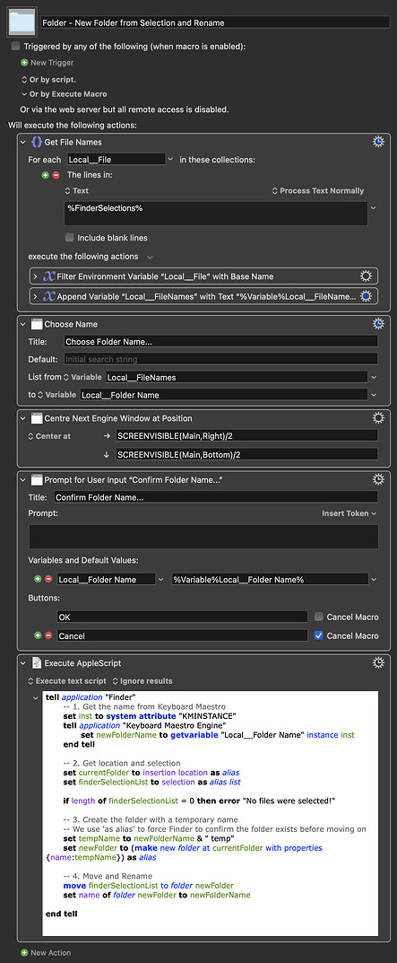 Keyboard Maestro Export