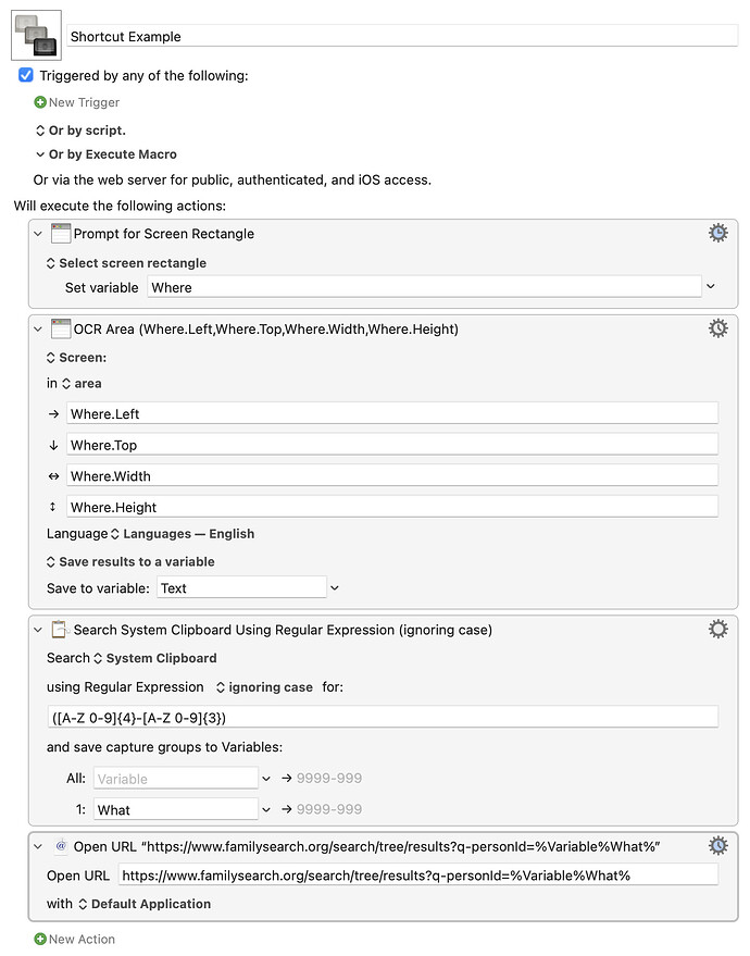 Keyboard Maestro Export
