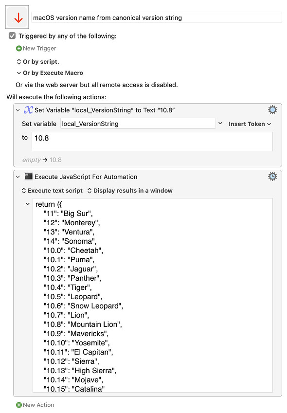 Keyboard Maestro Export