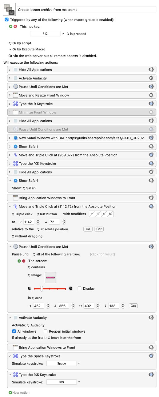 Create lesson archive from ms teams v2