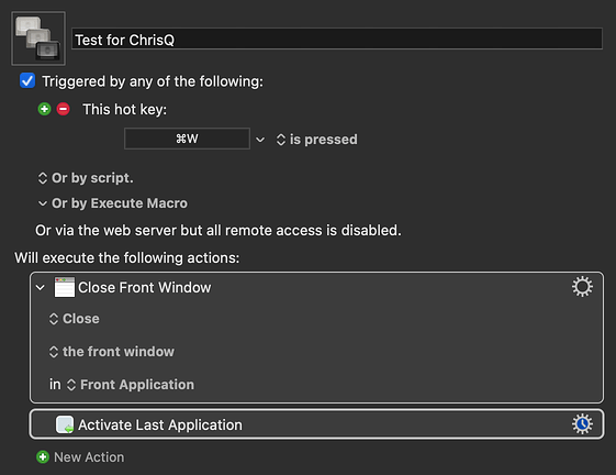 Keyboard Maestro Export