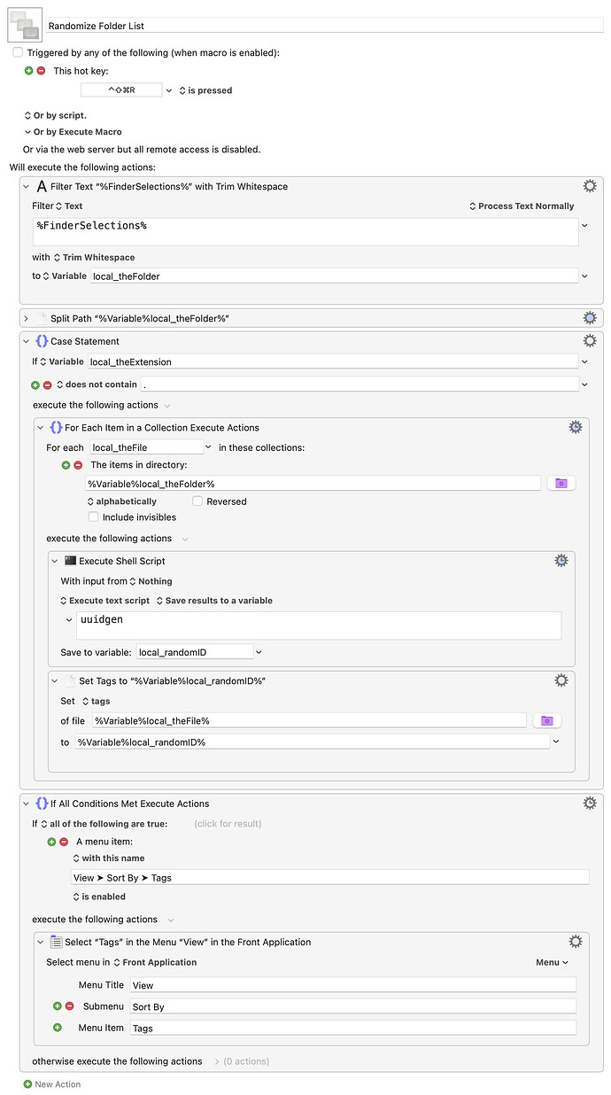 Keyboard Maestro Export