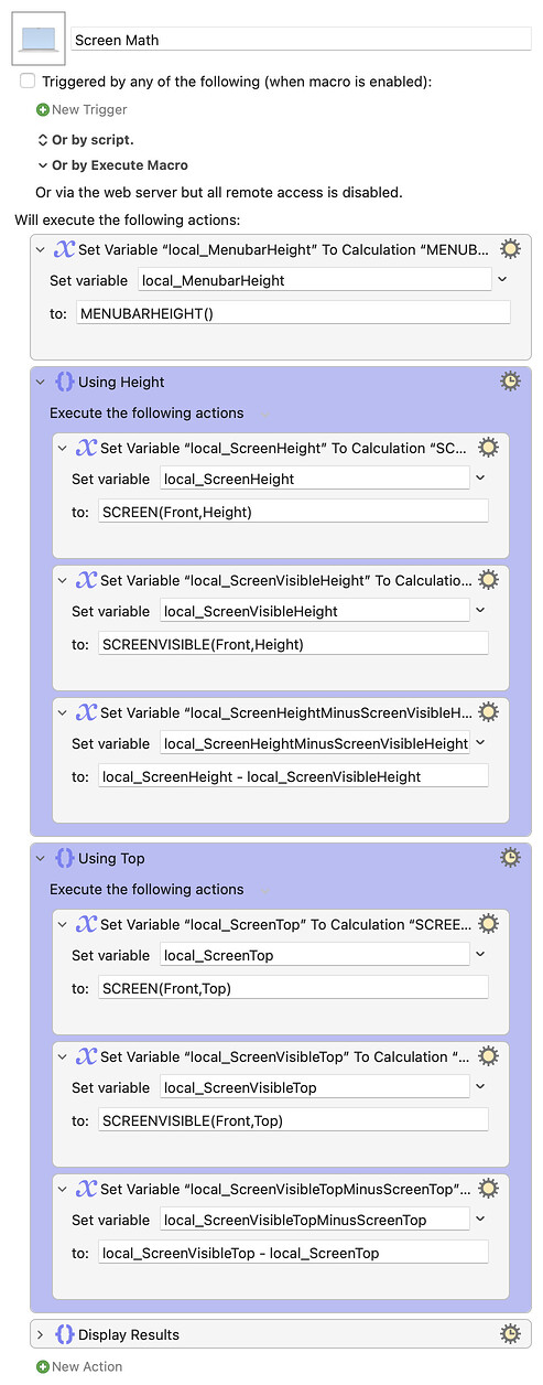 Keyboard Maestro Export