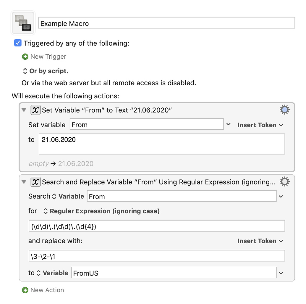 Convert German Date Format Into International ISO Format And Output 