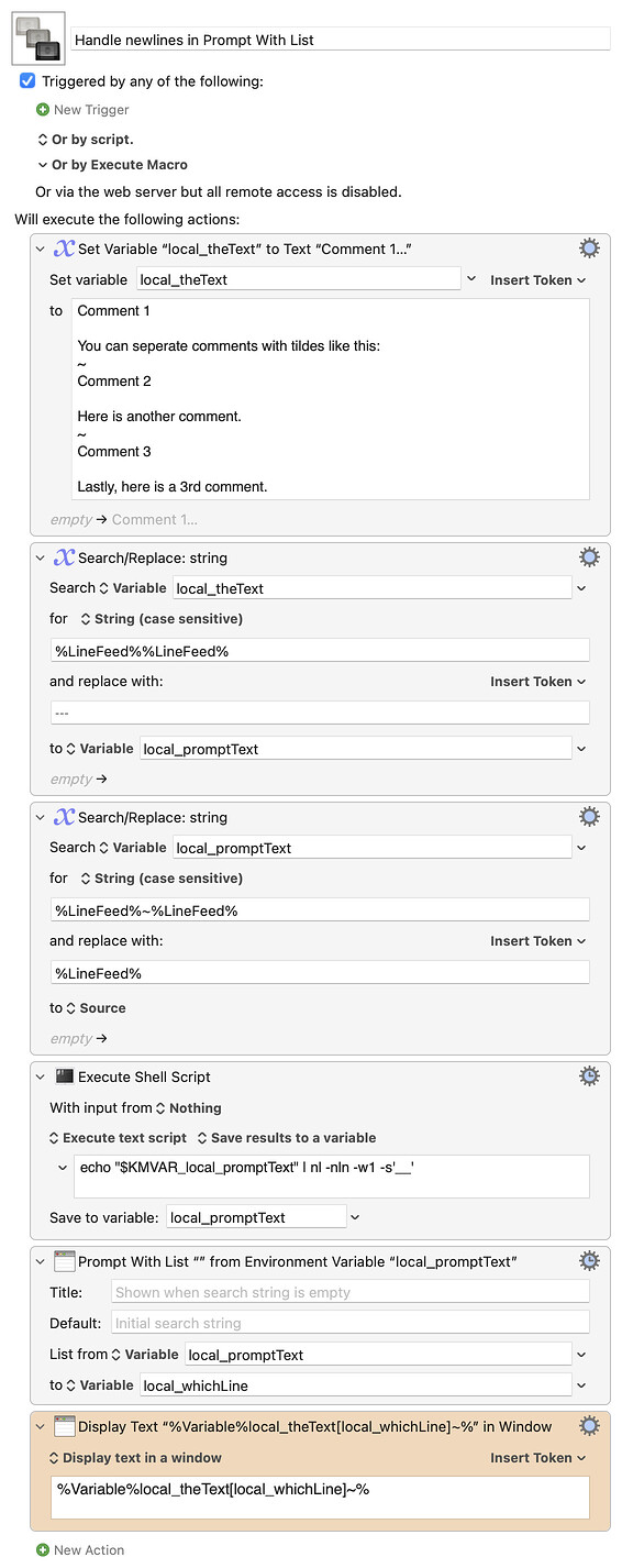 Keyboard Maestro Export