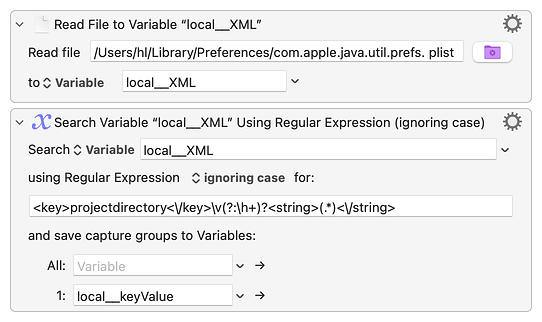 Keyboard Maestro Export