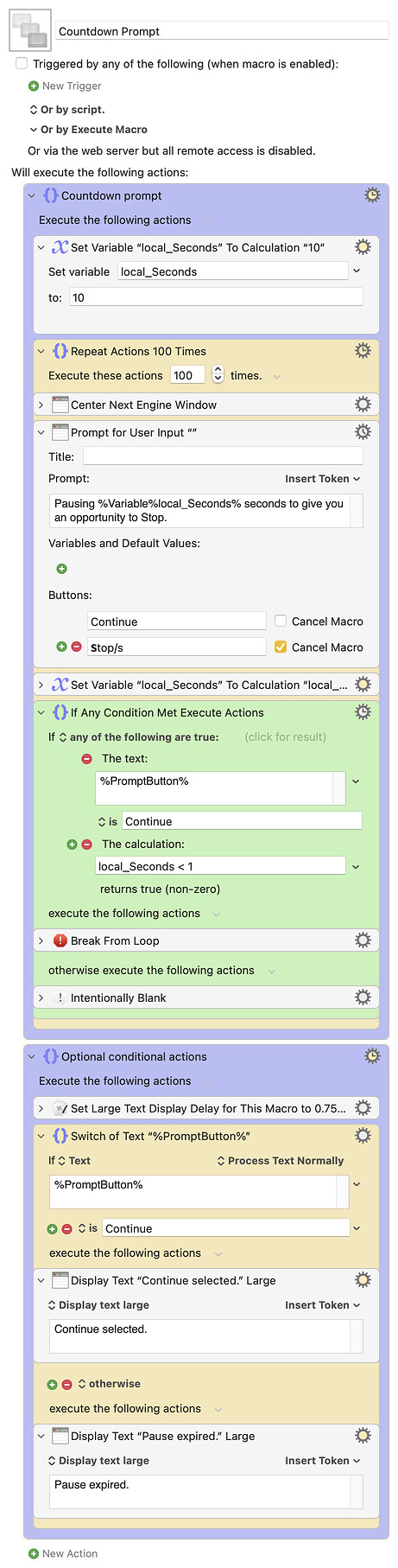 Keyboard Maestro Export