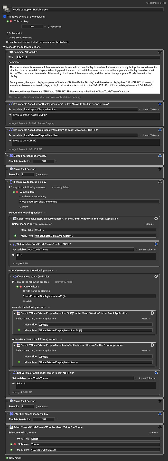 Keyboard Maestro Export