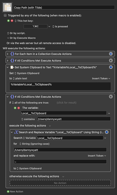 Keyboard Maestro Export
