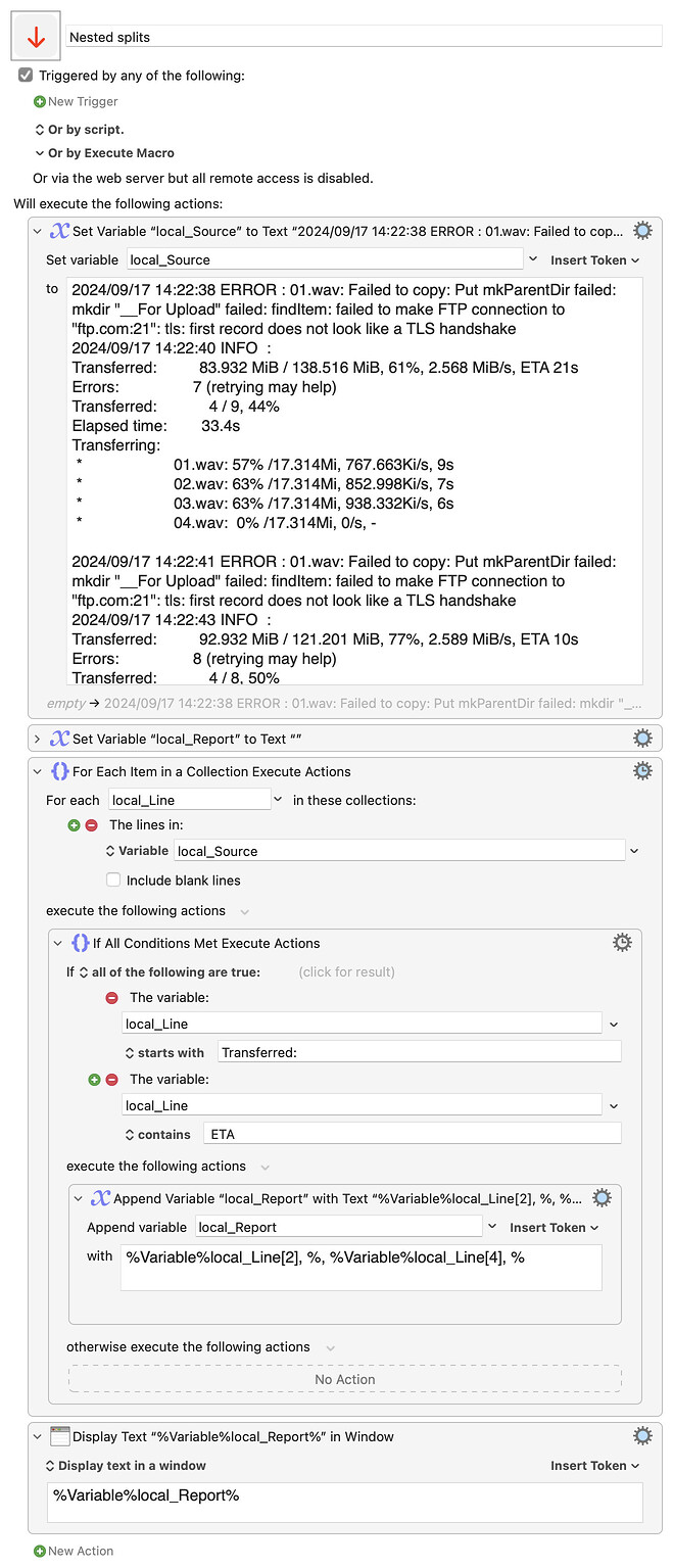 Keyboard Maestro Export