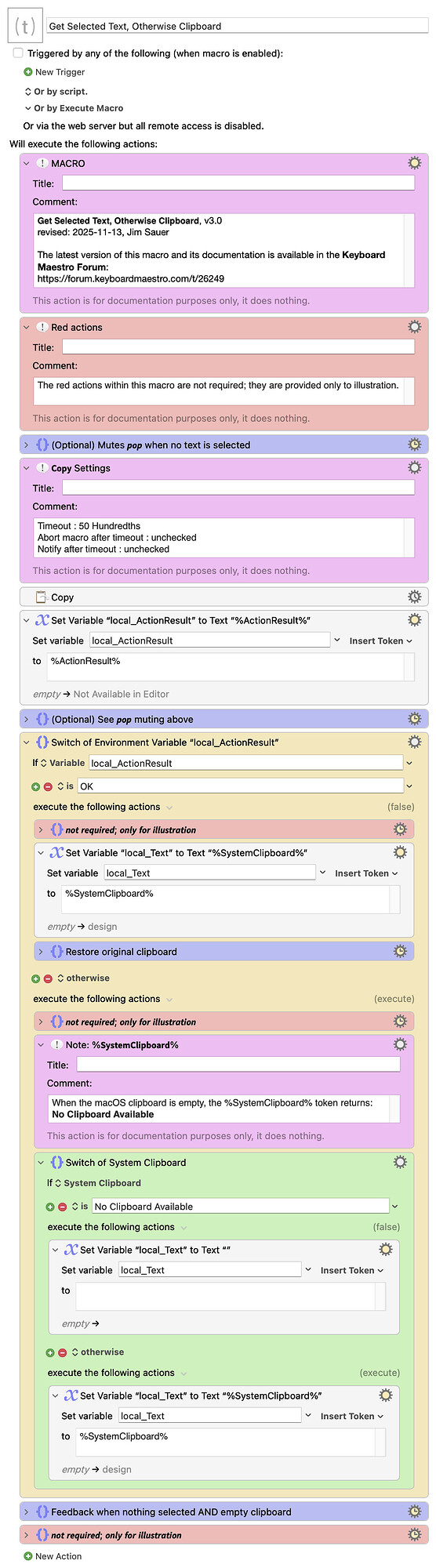 Keyboard Maestro Export