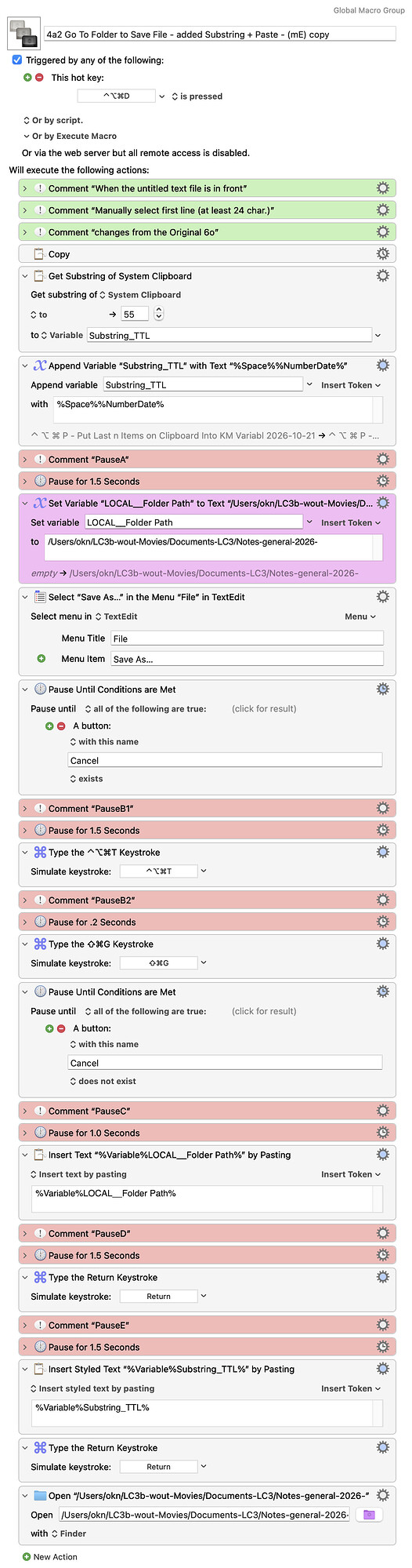 Keyboard Maestro Export