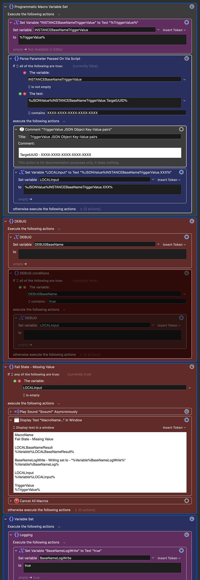 Keyboard Maestro Export