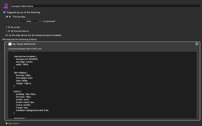 Keyboard Maestro Export