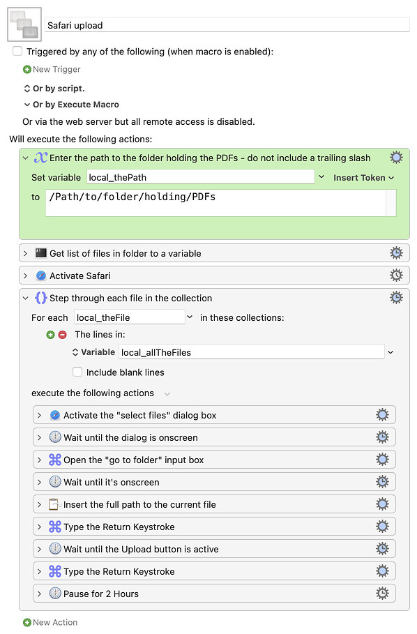 Keyboard Maestro Export