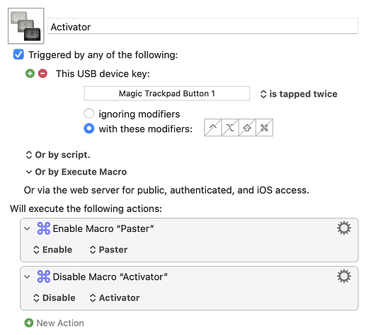 Activator
