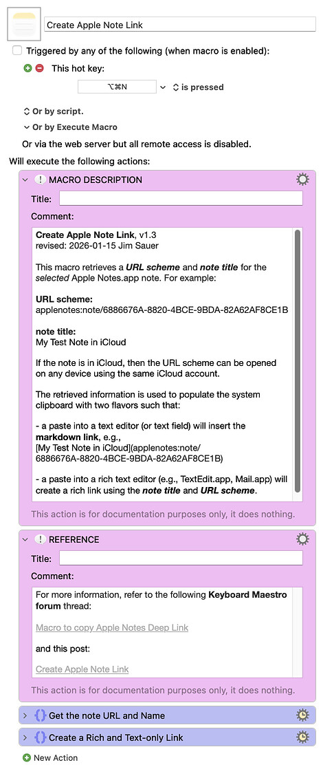Keyboard Maestro Export