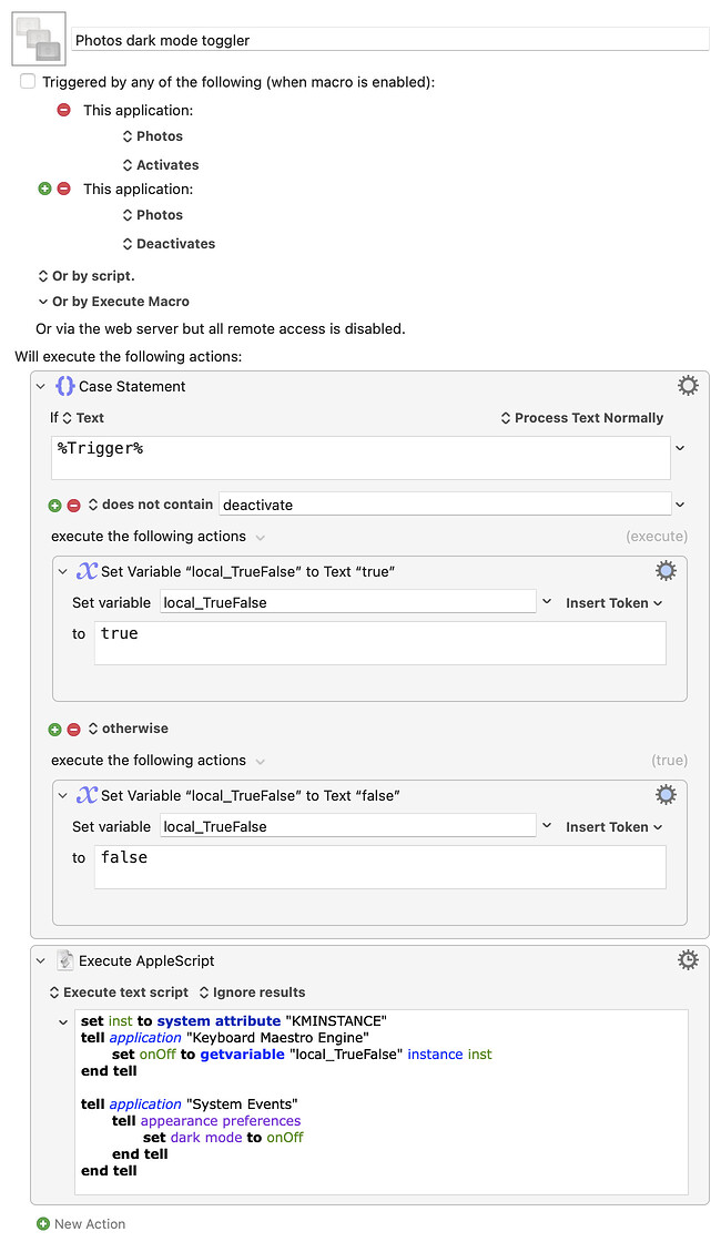 Keyboard Maestro Export