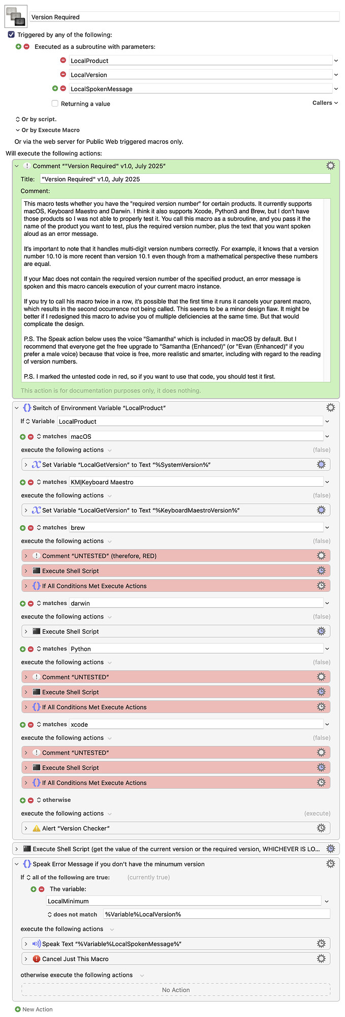 Keyboard Maestro Export