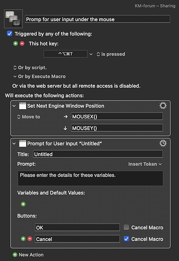 Keyboard Maestro Export