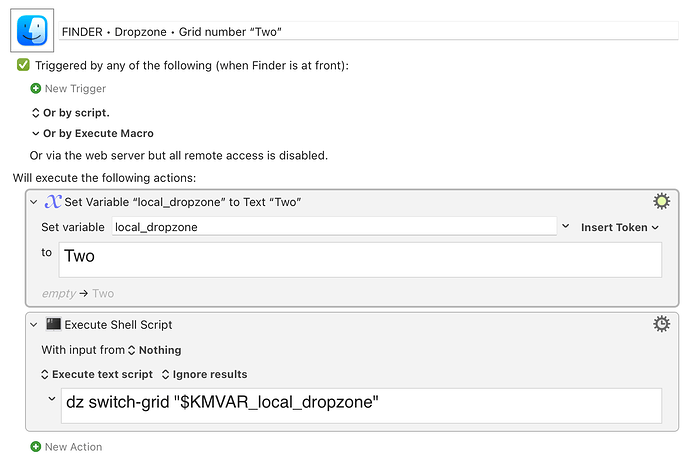 FINDER • Dropzone • Grid number “Two”