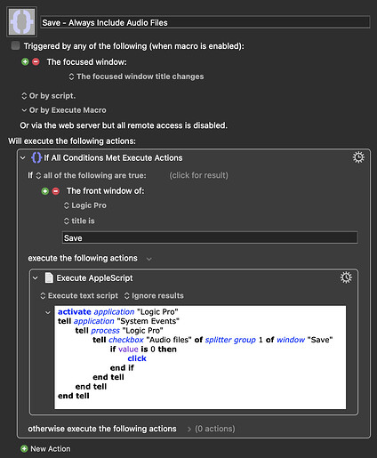 Keyboard Maestro Export