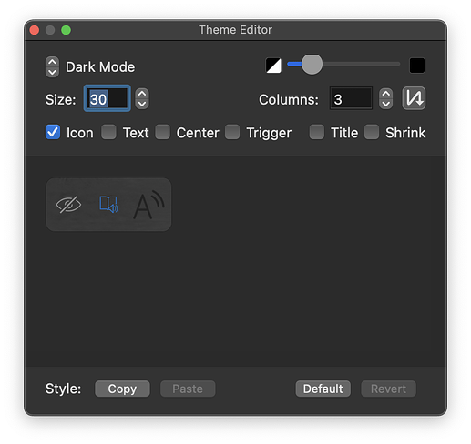 Edge Reader Palette Macro Group Palette Style - Keyboard Maestro 2025-04-25