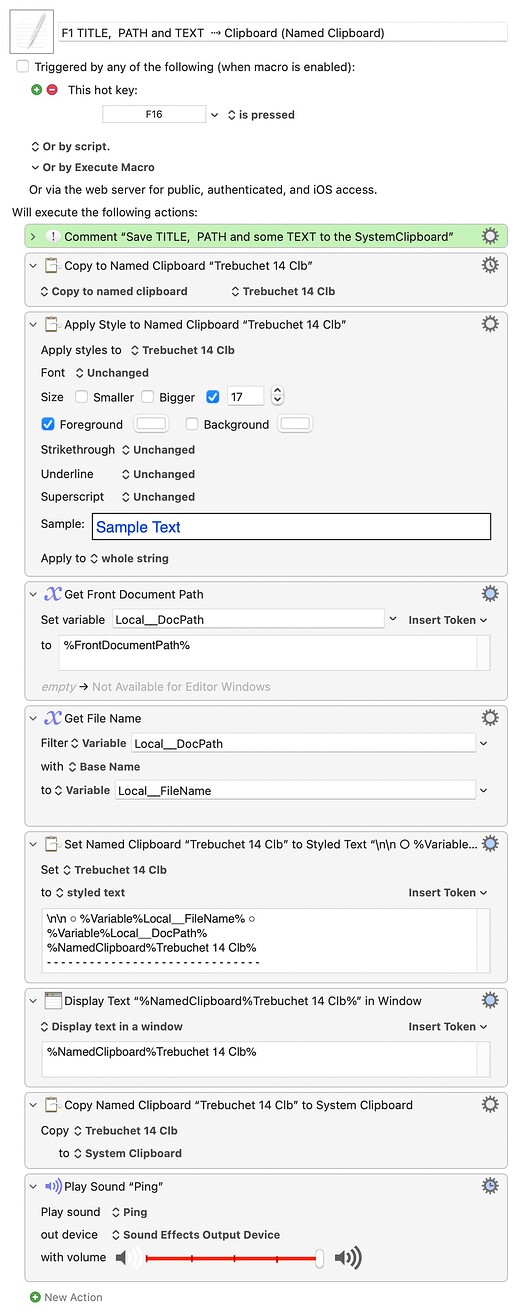 F1 TITLE,  PATH and TEXT  ⇢ Clipboard (Named Clipboard).kmmacros