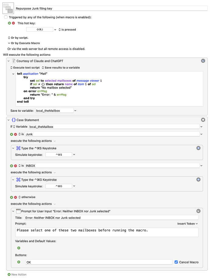 Keyboard Maestro Export