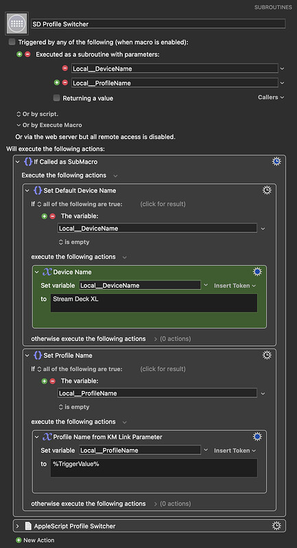 Keyboard Maestro Export